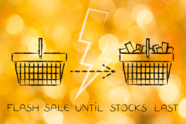 Flash sale until stock lasts